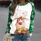 thumbnail image 4 of Suéter unisex de cuello redondo de gran oferta 2024, suéter con estampado 3D de estilo navideño, 4 of 5