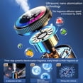 thumbnail image 5 of Smart Car Air Freshener with Star Sky Projection, RGB Music Sync Lights, Automatic Odor Eliminator for Vehicles, No Perfume Included, 5 of 5