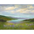 thumbnail image 3 of Finch, Sheila 14x12 Black Modern Framed Museum Art Print Titled - Crystal Springs Vista, 3 of 5