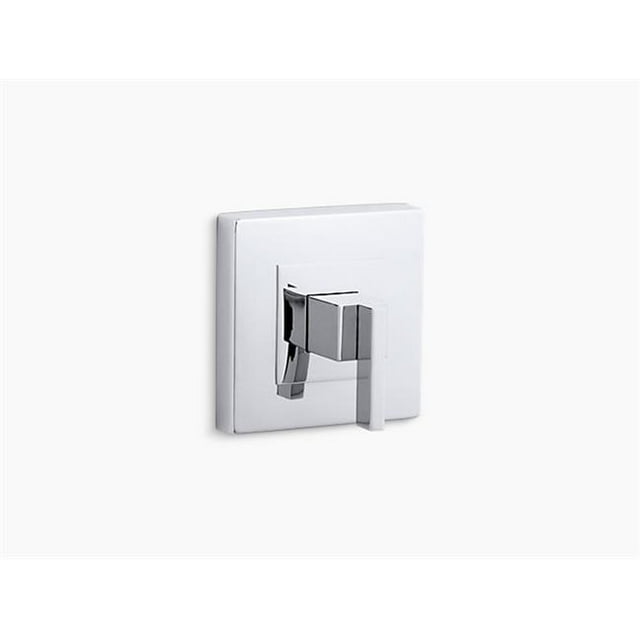 Kohler K-TS14671-4-CP Garniture de Soupape de Température de Rite avec Poignée de Levier - Chrome Poli