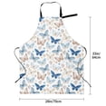 thumbnail image 5 of Lsque Butterfly Waterproof Apron Chef Aprons for Men Heavy Duty Chemical Work Apron Extra Long Grilling Aprons with Adjustable Bib Apron, 5 of 9