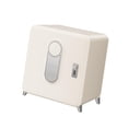 thumbnail image 4 of Rongfmy Desktop File Organizer Cabinet Secure Storage Organizer for Study Space Home White, 4 of 8