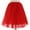 Red, variant on Riforla Women 5 Layered Tutu Skirt High Waist Bridal A-line Midi Skirt Tutu for Wedding Party Evening Black One Size