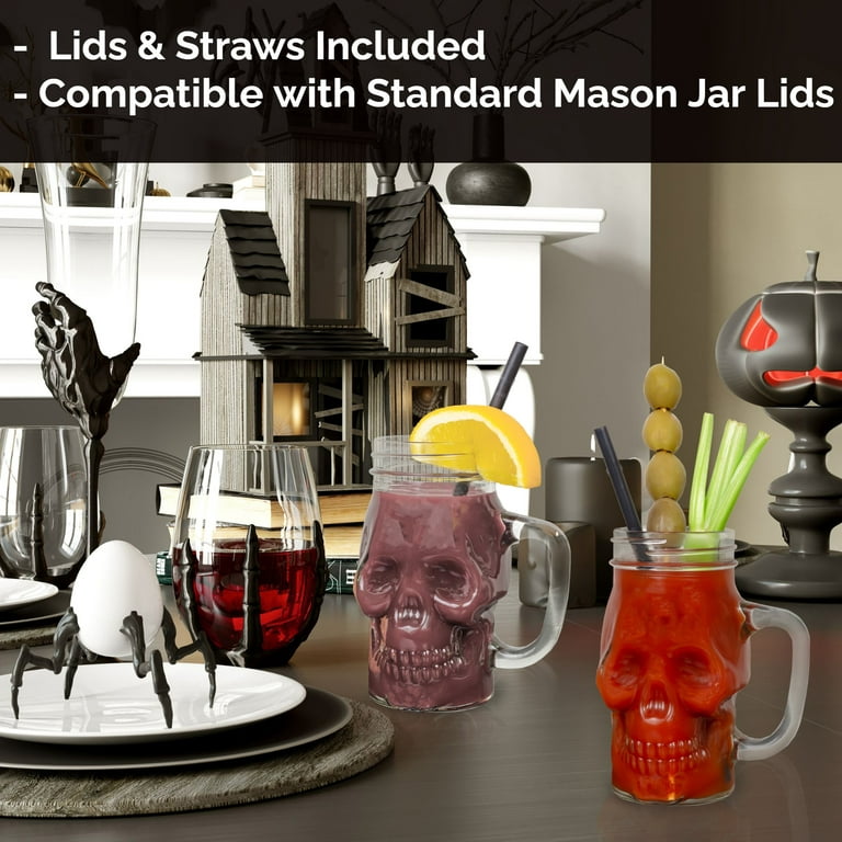 Fun modeling glass wine cup Cocktail glass cup Personalized Horror