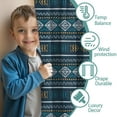 thumbnail image 3 of Blackout Kids Curtains,Boho Bohemia Geometric Line Art Childrens Insulated Curtains Set Of 2,Bedroom Essentials,Toddler Room Decor 42"x54"(106x137cm), 3 of 4