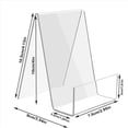 thumbnail image 4 of Paquete de 24 Soportes de AcríLico para Libros, Soporte Transparente para Libros, Soporte PequeñO de ExhibicióN de AcríLico para Libros, Fotos, Folletos, Tabletas, 4 of 5