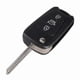 thumbnail image 1 of Replacement Key Shell for Hyundai Sedan with 3 Buttons Remote Control, 1 of 1