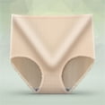 thumbnail image 2 of WTXUE Womens Panties | High Waist Shapewear Tummy Control Bladder Control Underwear Womens High Waist Seamless Ladies Stretch Full Coverage Briefs Absorbent Beige L, 2 of 9