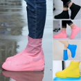 thumbnail image 4 of Cubiertas de zapatos impermeables de silicona Unisex, Protector de zapatos antideslizante, almohadillas de Botas de lluvia para exteriores, cubiertas de zapatos de lluvia reutilizables, 4 of 4