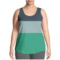 thumbnail image 1 of Débardeur d'Été Décontracté Ample Imprimé à Col Rond Sans Manches pour Femmes Grande Taille, 1 of 7