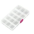 thumbnail image 2 of 15 Grids Transparent Earrings Ear Stud Jewelry Storage Box Container Organizer, 2 of 8