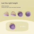 thumbnail image 2 of Cute Hamster Food Bowl Small Pet Gerbils Hedgehog Dwarf Syrian Hamsters Guinea Pig Small Animals Feeding Dish Bowl, 2 of 5