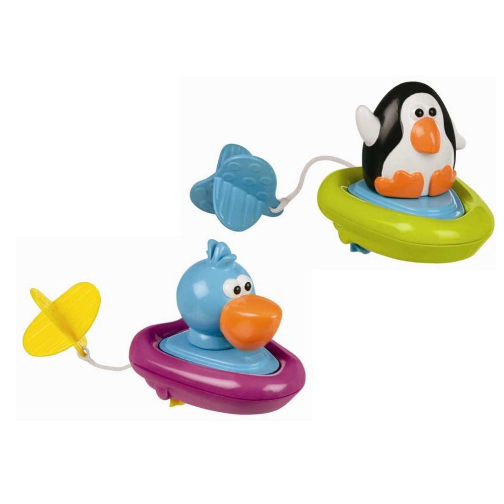 Baby Toddler Kid Child Bathing Sassy Pull String Zoom Water Pull & go Boat Toy 