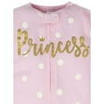 thumbnail image 4 of Gerber Baby Girl Sleep 'N Play Footed Pajamas, 2-Pack, 4 of 5