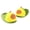 Green, variant on Warm Slippers Pink Pig Shape Anti-Slip Soft Shoes for Outdoor Indoor Adults