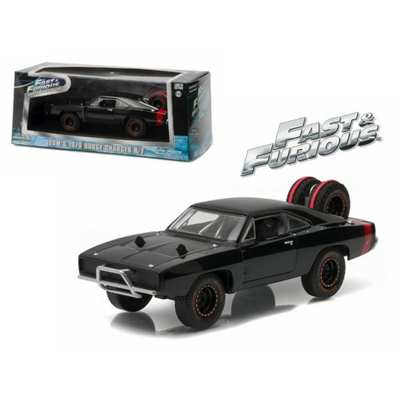 Dom's 1970 Dodge Charger R/T Off Road "Fast and Furious-Fast 7" Movie (2011) Diecast Model Car 1/43 by Greenlight