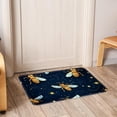 thumbnail image 6 of Bee Area Rugs: Polyester Non-Slip Machine Washable Floor Carpet Office Rug, 6 of 6