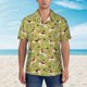 thumbnail image 2 of Fotbe Running Beagle Camisa Hawaiana para Hombre Unisex – Camisa Casual de Verano con Botones de Manga Corta de Algodón y Lino,XX-Large, 2 of 7