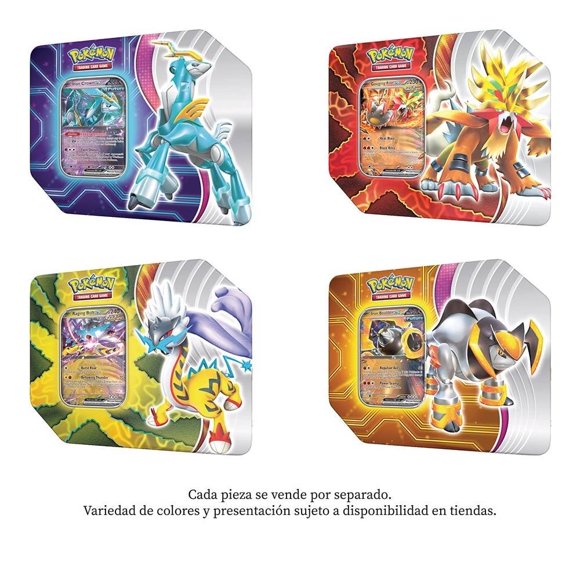 Cartas Coleccionables Pókemon TCG Lata Paradox Destinies Scarlet & Violet En Inglés Varios Modelos 1 Pieza