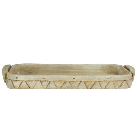 

Napa Home & Garden 20 Beige Geometric Patterned Decorative Tray