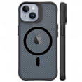 thumbnail image 3 of Funda TEKKU Combat Carbon para iPhone 15 Negra Compatible con MagSafe, 3 of 9
