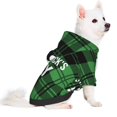 thumbnail image 2 of Fotbe St Patrick's day Sudadera con Estampado para Perros Pequeños – Suéter con Capucha para Mascotas, Tela Suave de Forro Polar con Bolsillo-Small, 2 of 7