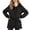 Black, variant on Winter Coats for Women Winter Thermal For Fashionable Warm Outerwear With Hood Lightweight Coat Windproof Cold Weather Jacket For Ladies Casual Daily Wear Winter Jackets for Women