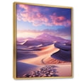 thumbnail image 2 of Designart "Egypt Sahara Dreams horizon III" Egypt Floater Framed Wall Decor, 2 of 7