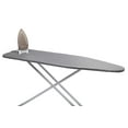 thumbnail image 4 of TIVIT 15 x 48 Ironing Board Cover with Pull Bungee Fit System and 3 Connecting Straps, Italian-Made, AlumiTek Pro Silicone Coated, Heat Reflective, Scorch Resistant, 3 Layers, Gray Patent Pending, 4 of 9