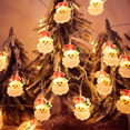 thumbnail image 1 of Christmas Light String, 1.5M 10 LED Christmas Decoration Lights, Battery Operated Santa Claus LED Light for Christmas Party Decoration, 1 of 5
