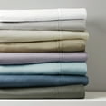 thumbnail image 6 of Madison Park 6-Piece 800 Thread Count Cotton Blend Sateen Sheet Set, Cal King - White, 6 of 7