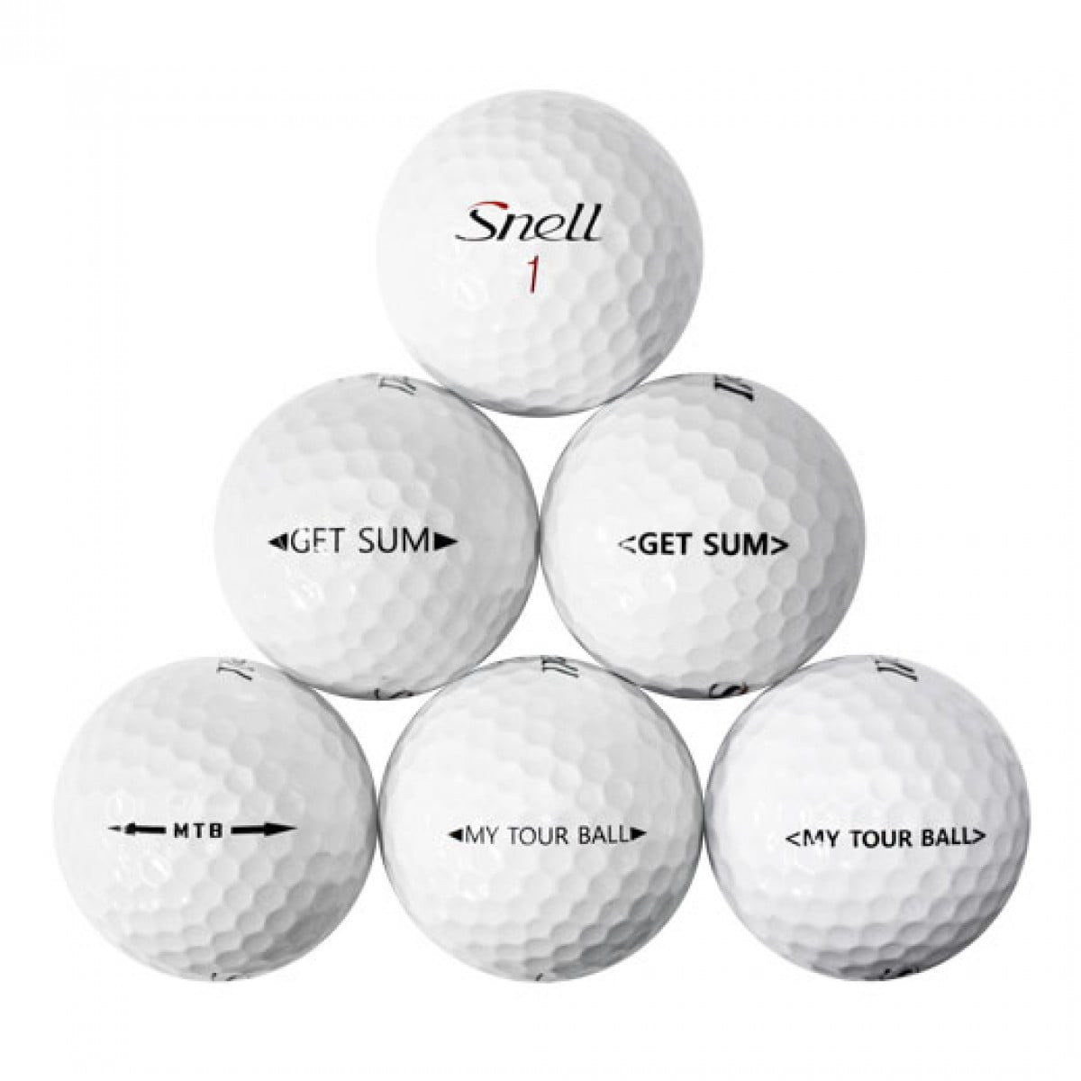Snell Golf Ball Mix, 100 Good Quality Used Snell Golf Balls (AAA Snell ...