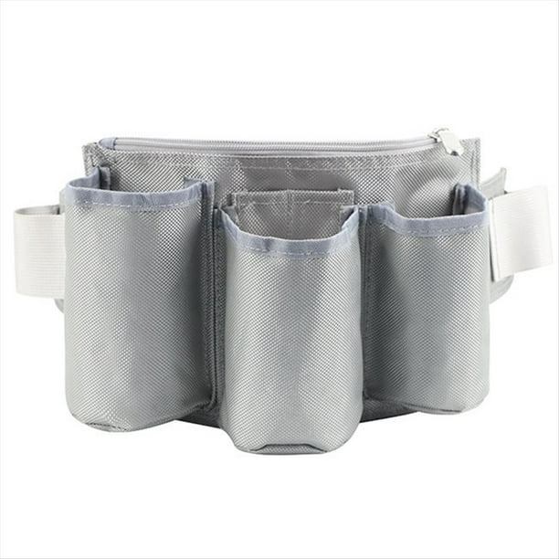 Bolsa de Cintura Multifuncional para Herramientas de Limpieza con Cinturón Ajustable. Bolsa de Almacenamiento Portátil para Herramientas de Jardinería.