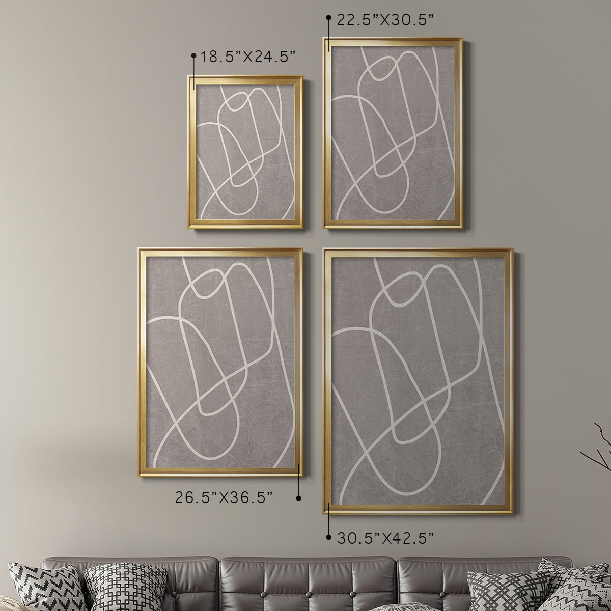 Fissures II Premium Classic Framed Print - Ready to Hang