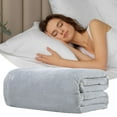 thumbnail image 2 of JINESXIAO - Manta de lujo de microfibra, súper suave y acogedora, de franela, ideal para niños y adultos, ideal para cama, sofá, escuela, camping y viajes (7,87 x 11,81 pulgadas), 2 of 6