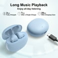 thumbnail image 3 of Edifier X2 True Wireless Earbuds, Deep Bass Bluetooth Earbuds, blue, 3 of 8