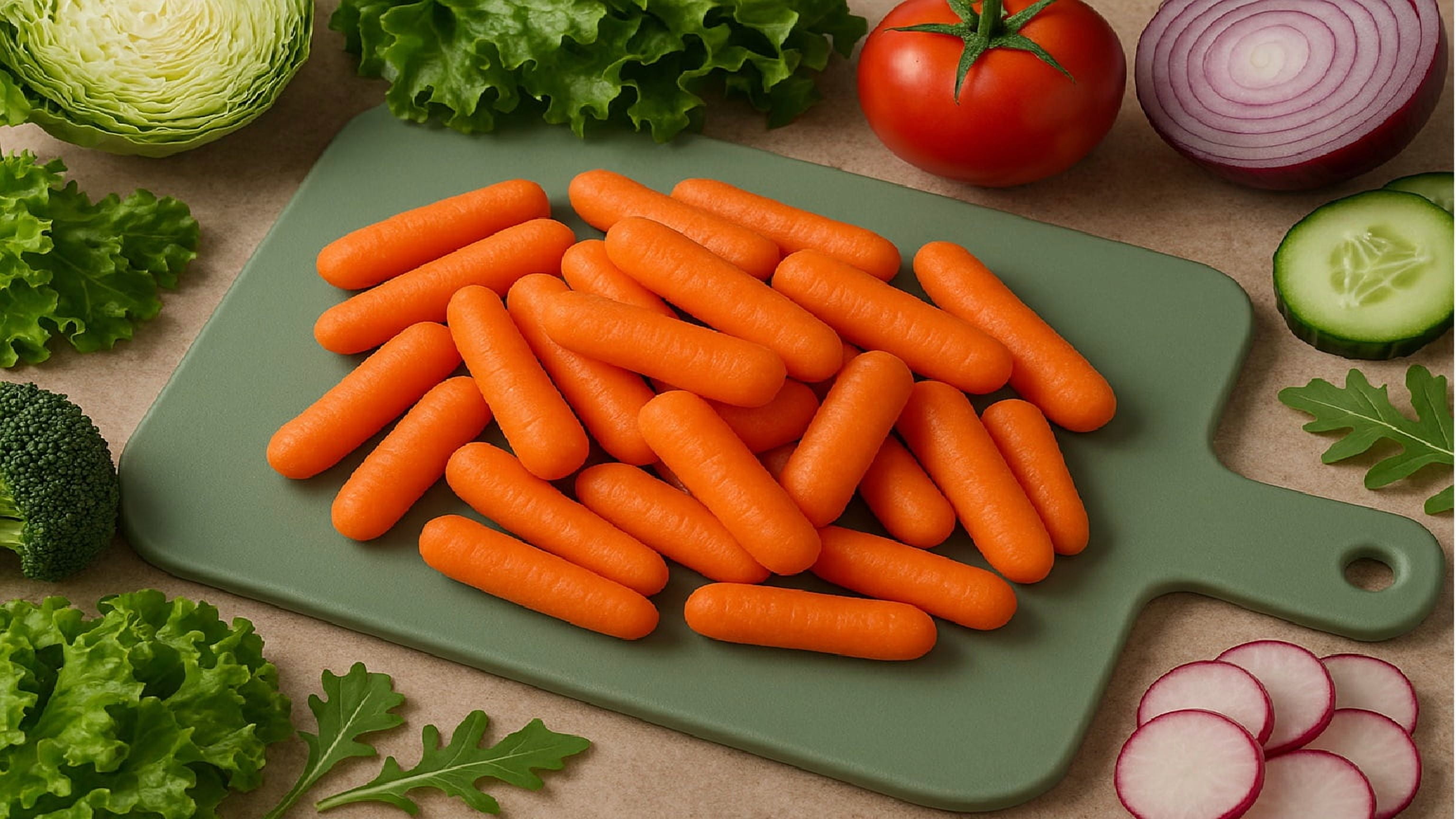 Fresh Baby-Cut Carrots, 2 lb Bag