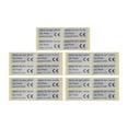 thumbnail image 2 of MYG for Bafang Electric Bicycle Sticker Set 20 PCS for 36V 250W BBS01/BBS02 E-Bike Motor Silver PVC Waterproof Label 45x23mm Accessory Replacement Part, 2 of 10