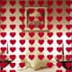 thumbnail image 3 of Corazones De Fieltro, Guirnalda De Corazones Rojos Decoración Romántica Con Aguja Para Enhebrar Para El Día De San Valentín, 3 of 7