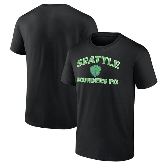 Men's Black Seattle Sounders FC Heart and Soul T-Shirt