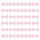 thumbnail image 1 of Uxcell 50 Pcs Lazos de Cinta de Punto Blanco Rosa de 1.5" x 1" Mini Lazo para Manualidades, Lazos de Satén Pequeños a Granel para Costura DIY, Scrapbooking, Regalo de Boda, Decoración del Hogar, 1 of 5