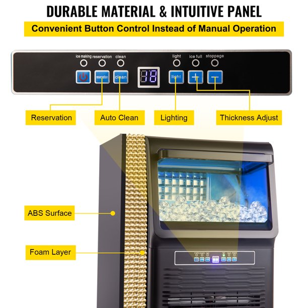 VEVOR Distributeur automatique de bonbons à trois têtes