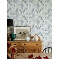 thumbnail image 3 of Chesapeake Imperial Garden Blueberry Botanical Wallpaper, 3 of 8