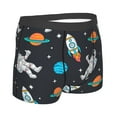 thumbnail image 3 of Daiia Design Name All Over Print Boxer Briefs -Size Name Multicolor Ultra Soft Performance Boxer Briefs, 3 of 9