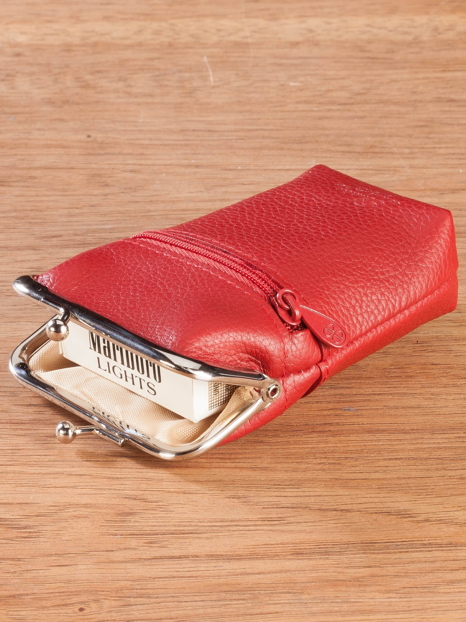 Fox Valley Traders Cigarette Case, Red, Leather - Walmart.com