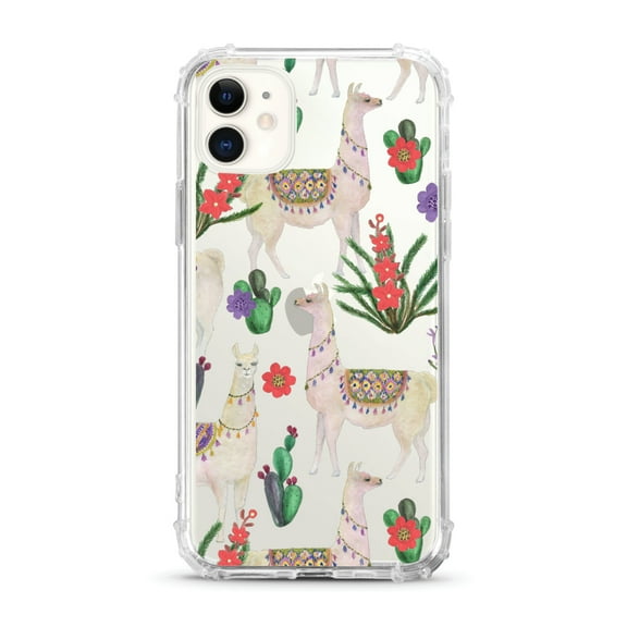 OTM Essentials iPhone 11 Phone Case, Llama Dance Green