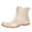 Khaki, variant on Xfvqtps Mens Waterproof Fishing Ankle Rain Boots PVC Pull on Round Toe Outdoor Shoes for Gardening Hiking Daily Wet Conditions