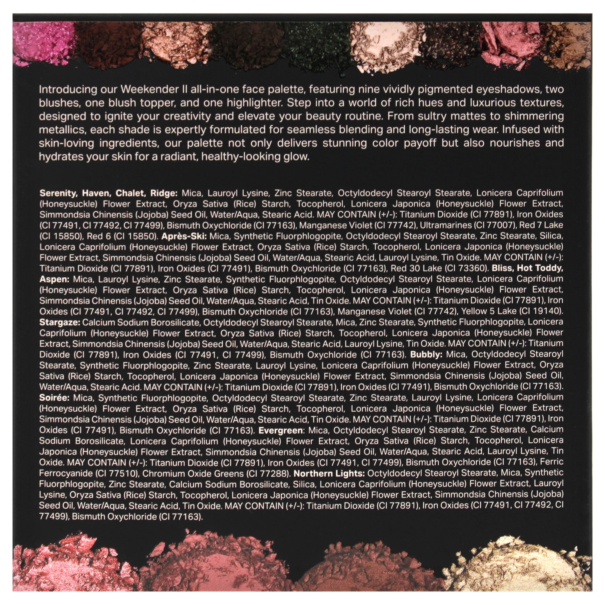 Youngblood Weekender II Palette
