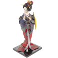 thumbnail image 1 of Here's a polished and engaging product description for your **Japanese Geisha Doll Ornament / Kimono Figurine**:\n\n \n\n**Elegant Japanese Geisha Doll, 1 of 2