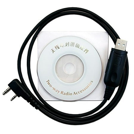 Bestcompu USB Programming Cable For Baofeng UV_5R UV_3R+ Kenwood TK272G TK372G TK430 TK431 TK2160 (Kenwood Km023 Best Price)